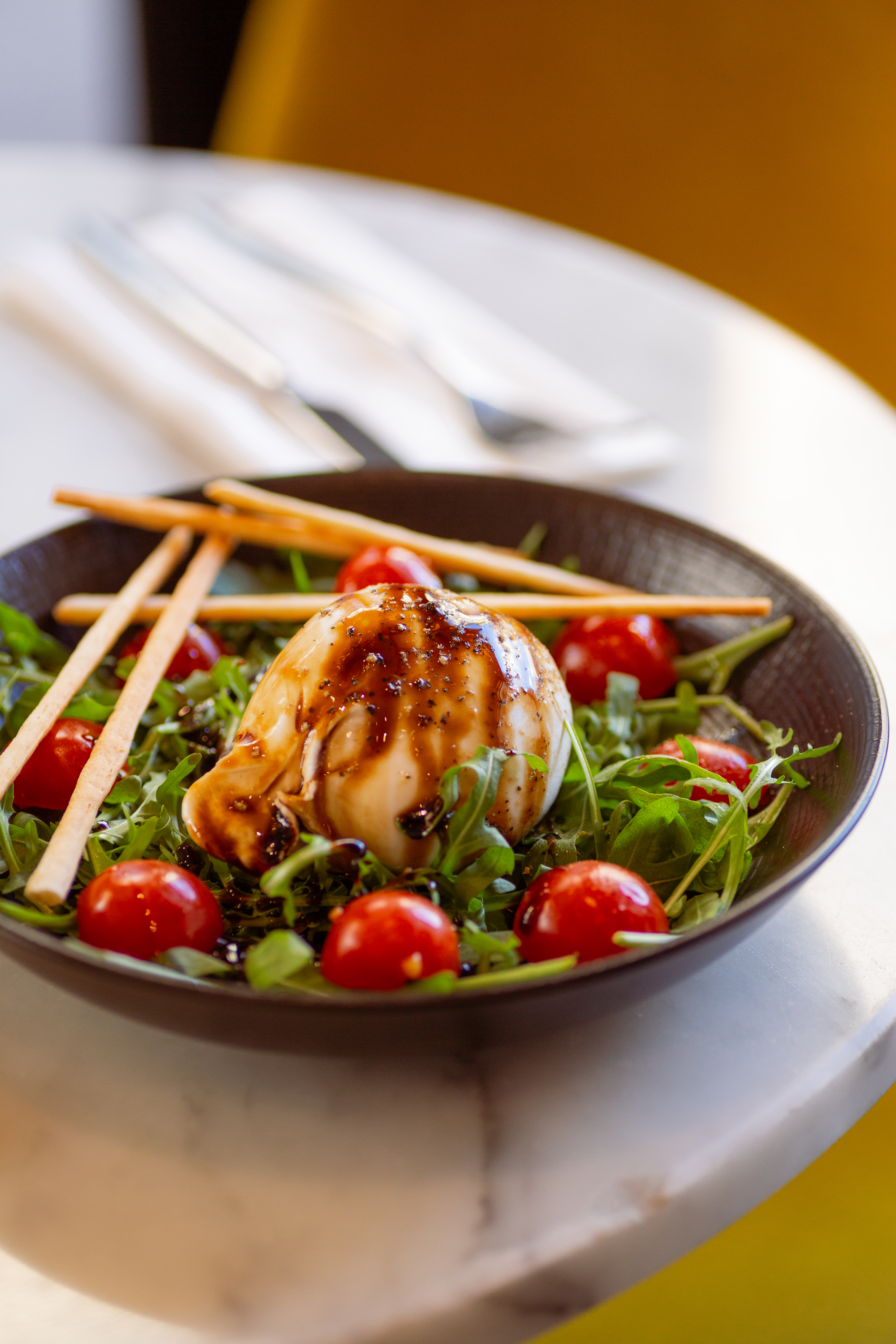 Photographie d'ambiance Perlamatta - Scène de restaurant italien authentique 3